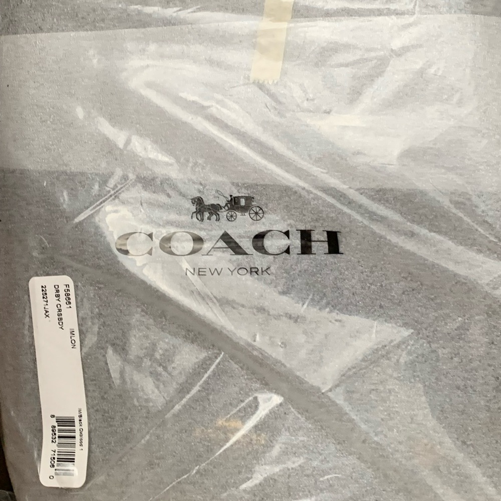 Coach Blk Crossbody Bag NWT F58661